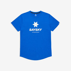 Saysky Men's Logo Combat Pro T-Shirt "Blue"