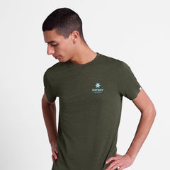 Saysky Men's Statement Combat Pro T-Shirt "Long Run Sundays"