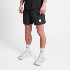 Saysky Men's Pace Shorts 5" "Black Zig Zag"