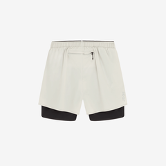 Soar Men's Dual Run Shorts "Light Grey"