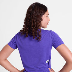 Saysky Women's Logo Combat Pro T-Shirt "Purple"
