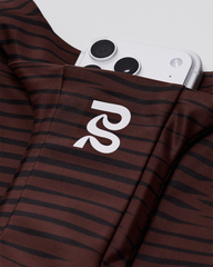 Bandit Women's Stamina™ Race Crop "Organic Stripe Cacao"