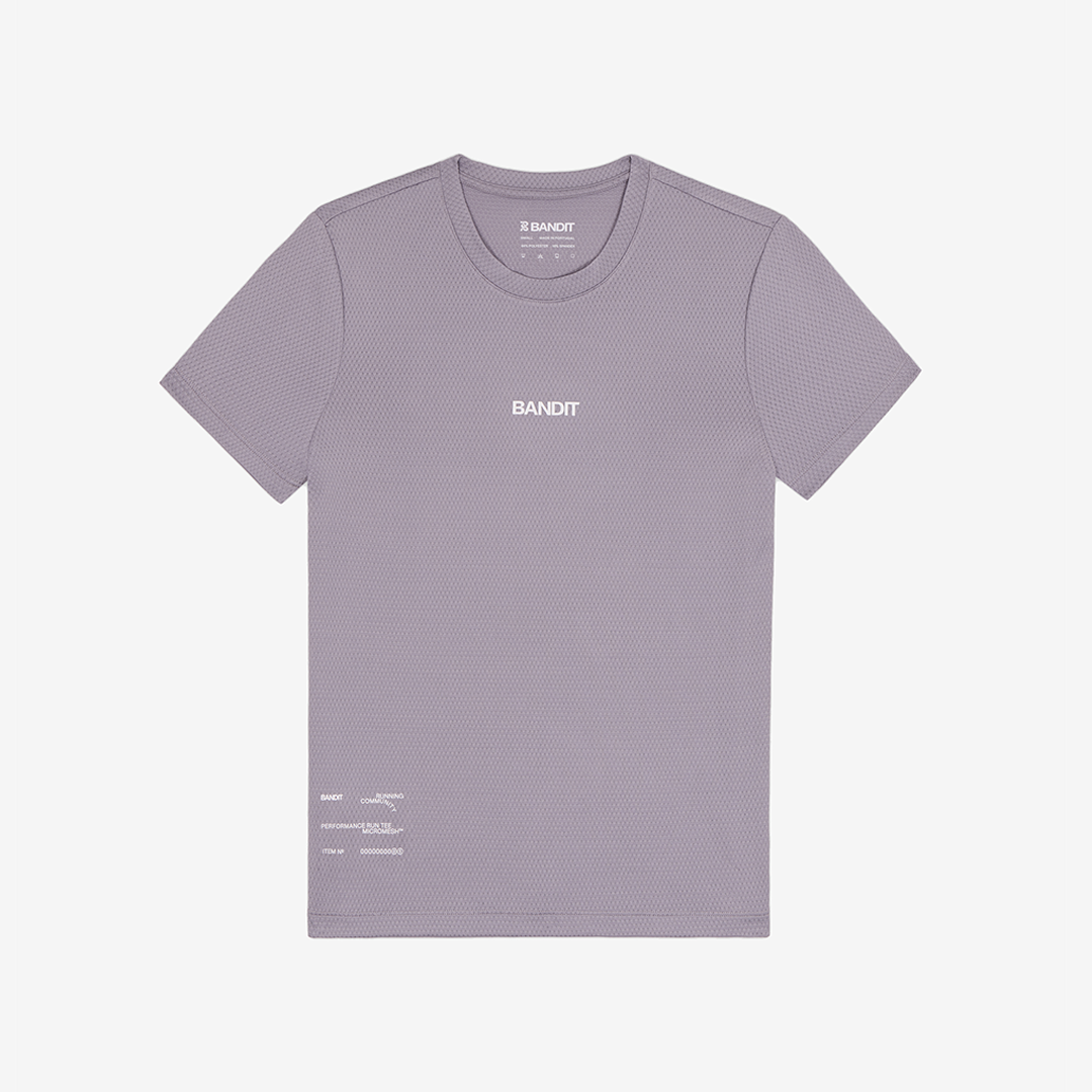 Bandit Women's Micromesh™ Run Tee "Violet Fog"