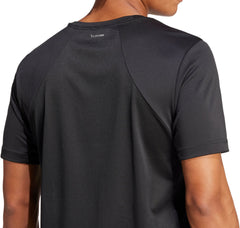 adidas Tech Apparel Short Sleeve Mens Training Top - Black
