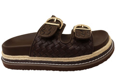 Billini Anastasia Womens Comfortable Platform Slides Sandals